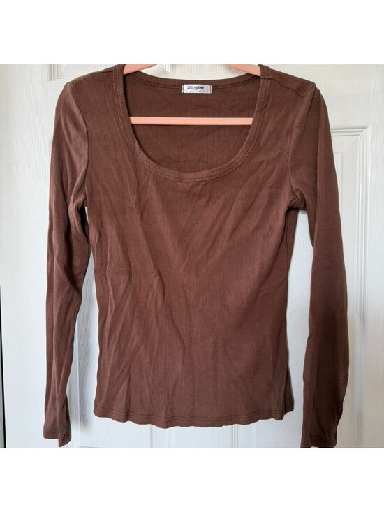 Other Tops - Brown Long Sleeve Top